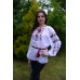 Embroidered blouse "Colourful Oaks"